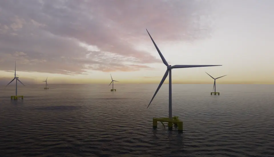 New wind turbines in Reunion Island
