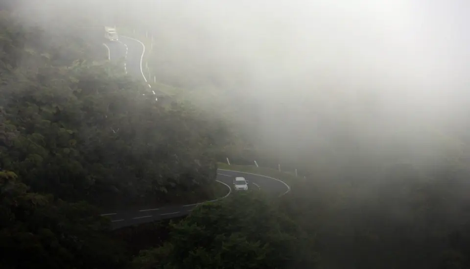 New cold front in Reunion